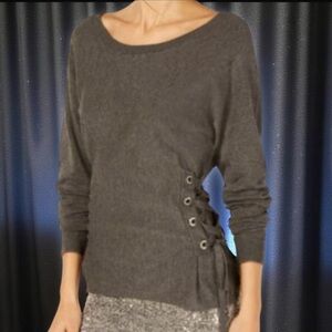 Inc womens dark green rhinestone Elegant Women's Top With Rhinestone Medium EUC